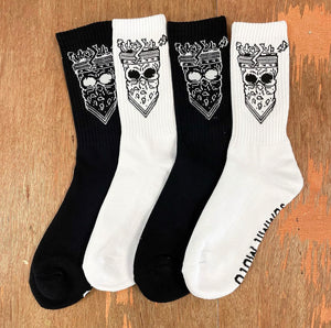 Royalty Socks ~ Black