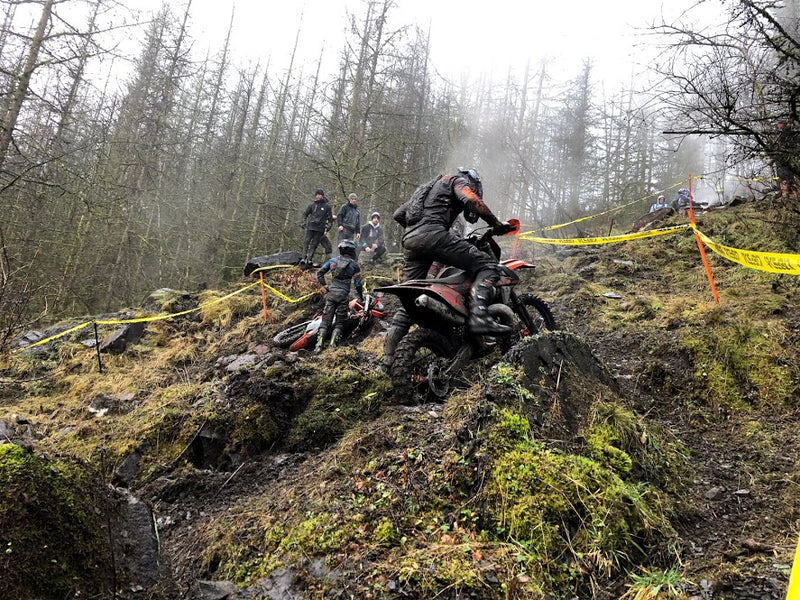 Checking out extreme enduro